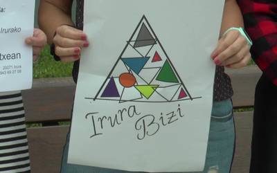 Irura Biziren logoa Ainhoa Ugaldek eginikoa izango  da