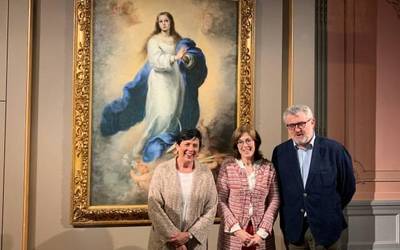 Arte Ederretan da Murilloren 'Escorialeko Andra Maria Sortzez Garbia’