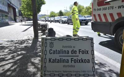 Katalina Foixkoa etorbideak berriz hartuko du aurreko izena: Armada etorbidea