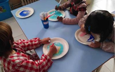 Plastikoaren erabilpena murrizteko kanpaina garatu dute San Antonio ikastetxean