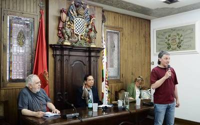 Mik’maq buruzagia mintzatu da Arizkunenean