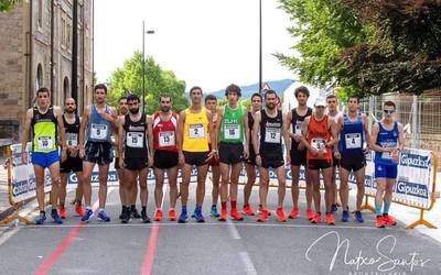 Amilibiak 4. postua lortu zuen Oñatiko atletismo saioan