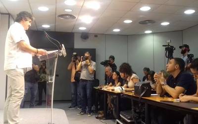 Lehen lerrotik "pozik" erretiratu eta "kooperatibara" itzuliko da lanera Pello Urizar