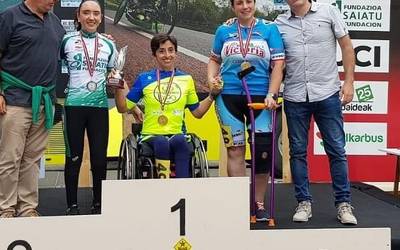 Ione Basterrak 2. postua eskuratu zuen Paracycling Bizkaiko Biran eta asteburuan Alemanian lehiatuko da