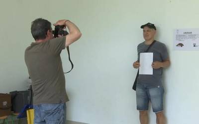 'La linea invisible' telesailaren Bergarako casting-a