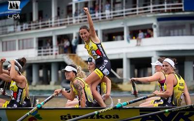 Orioko hiru traineruak nagusitu dira gaurko estropadetan