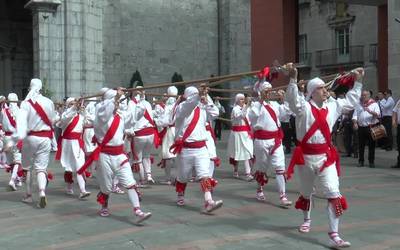 40. urtez jarraian egin dute Bordon Dantza San Joan  egunean