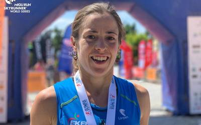 Mayi Mujikak bosgarren egin du Grezian jokatu den Olympus Marathon mendi lasterketan