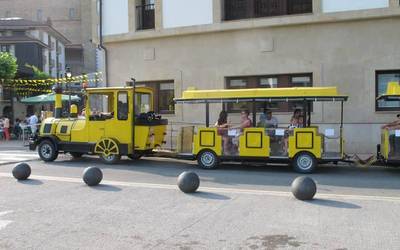 Txu-txu trenak ibilbidea aldatuko du larunbatean eta igandean, Bisiguaren Festa dela-eta
