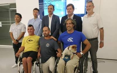 Euskadiko Surf Egokituko Nazioarteko Txapelketaren estreinaldia, Arrietaran