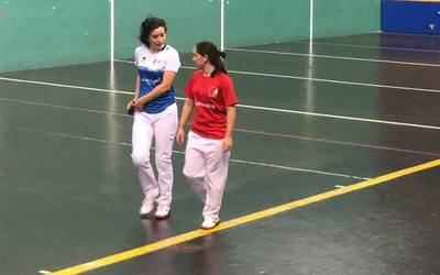 Pilota partida ikusgarriak jokatu dituzte sanferminetan