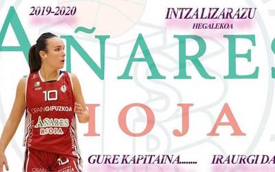 Intza Lizarazuk Añares ISB taldeko kapitaina izaten jarraituko du