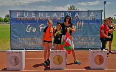 Ane Zabaletak bi domina irabazi ditu Espainiako Egokitutako Atletismo Txapelketan