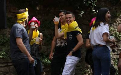 Grabatuta 'Odolusteak' laburrerako Kantonosteko gaupasaren eszena