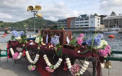 Karmengo Amaren Eguna ospatu zuten atzo arrantzaleek