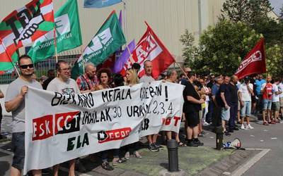 "Borrokan jarraitu behar dugunaren determinazioa dugu"