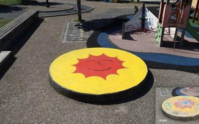 Zumaiako muralik zaharrena gaztetu dugu