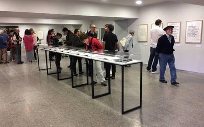 Idazkera ederraren artea bosgarrenez Arantzazun