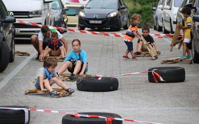 Goitibehera tailerra, aldapan behera