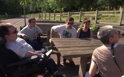 Arrasateko Aspace zentroko erabiltzaileek Urkulura egin dute irteera