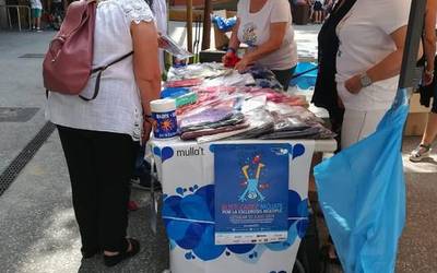 Esklerosi anizkoitza duten pertsonen alde busti dira berriro Laudion