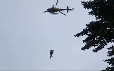 Mendizalea erreskatatu zuten