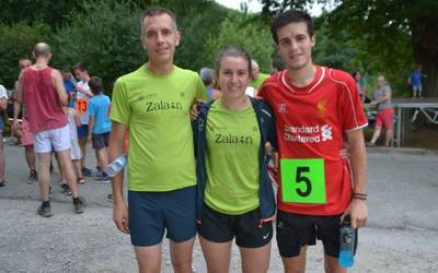Ane Elzaurdiak, Adrian Gajatek eta Asier Garciak irabazi dute X. Alkaiaga Trail