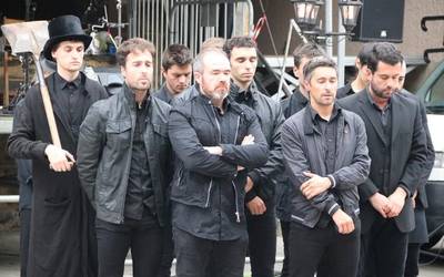 'Festamentua' ikuskizuna, argazkitan