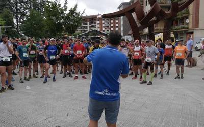 Beatriz Delgado eta Jon Vegas garaile Amurrio Trail Lasterketaren VIII. edizioan