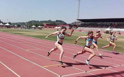 Naiane Bravo Llamosas atleta, 100 metrotan Espainiako txapeldun