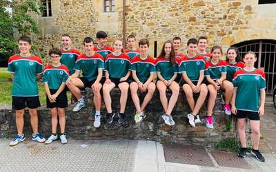 Zaku bete domina ekarri du Aimar Amondok euskal selekzioarekin Europako Junior Pilota txapelketatik