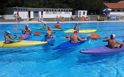 Gaur kayak jardunaldia Lakuntzan