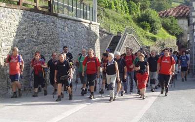 Euskal selekzioaren aldeko mendi martxa eskualdetik pasatuko da aurten ere