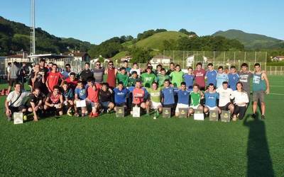 Lesakako bi taldeak nagusitu dira Berako III. Futbol-7 txapelketan