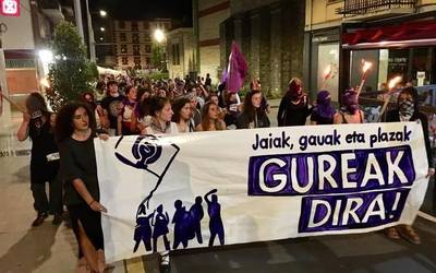 Egun Feminista egingo dute lehenbizikoz Amurrioko jaietan