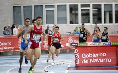Kintana, Beunza eta Mendieta txukun Jose Luis Hernandez Atletismo Memorialean