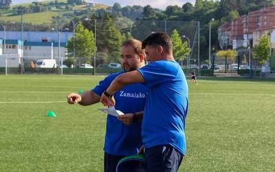 “Baloreak galdu gabe, ondo jokatuz ahalik eta goien geratzea da helburua”