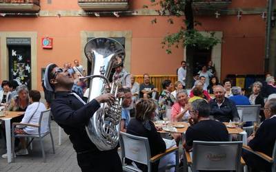 'Jazz & Fusion Musik' kale animazioa, argazkitan