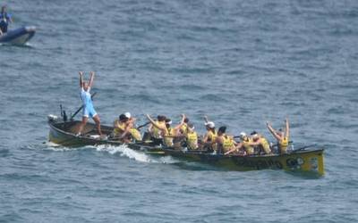 Irudietan: Zarauzko Ikurriñako emakumezkoen bigarren jardunaldia