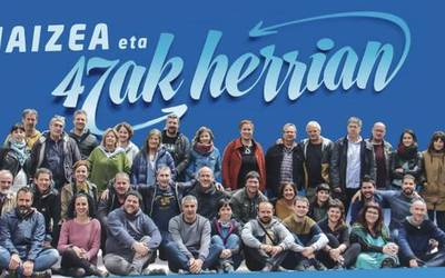 'Haizea eta 47ak herrian' elkartasun afarirako txartelak salgai daude Arantzako ostatuetan eta Lesakako Arranon