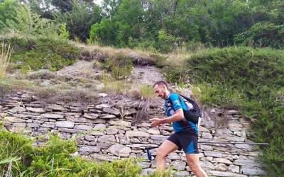 PLT ultratrailean taldekako seigarren postua lortu du Imanol Alesonek