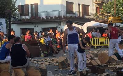Goizeder Beltza Nafarroako II. Mailako Aizkora finalerako sailkatu da