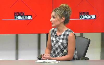 Nerea Arizmendiarrieta: "Gaixotasunaren aurrean norberak bere erantzukizuna lantzea gura dugu"