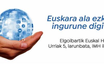 Euskal Herriko hamasei adituk aztertuko dute Elgoibarren euskarak inguru digitalean duen presentzia eta eragina