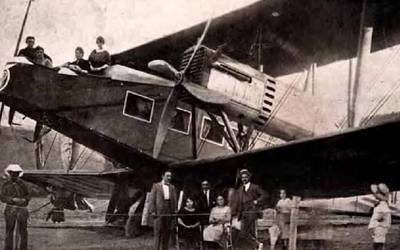 100 urte bete dira Handley Page hegazkinak Iurretako artasoro batean lur hartu zuela