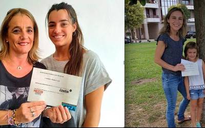 Leire Garatek eta Maider Loidik irabazi dituzte Kontxako porrak