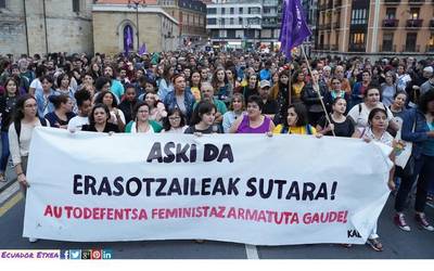 Atxilotuetako bi kartzelaratu dituzte asteburuan Urazurrutian egondako sexu erasoagatik