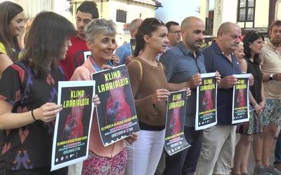 'Fridays for Future' ekimenaren elkarretaratzea izan da goizean Ordizian