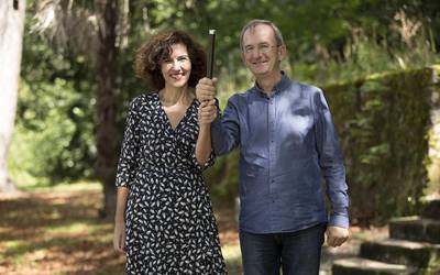 Elena Laka eta Kike Amonarriz: "Euskaltzaleen komunitatea erdigunera ekarri dugu"