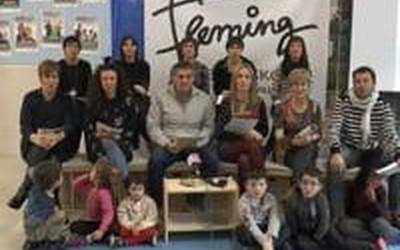 Fleming Herri Eskolaren izen eta logo berria aurkeztu  dituzte